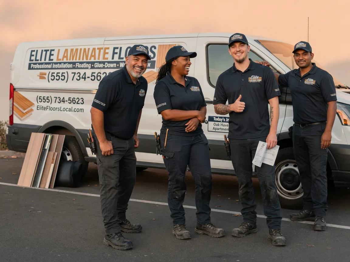 Laminate flooring installation company in Roseville, OH